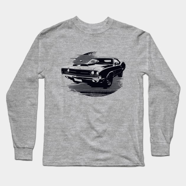 Muscle car Long Sleeve T-Shirt by DragonDream